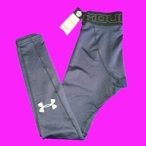 Under Armour Black Compression Exercise Pants SIZE Small NWT!